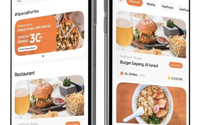 Food Ordering App and Website